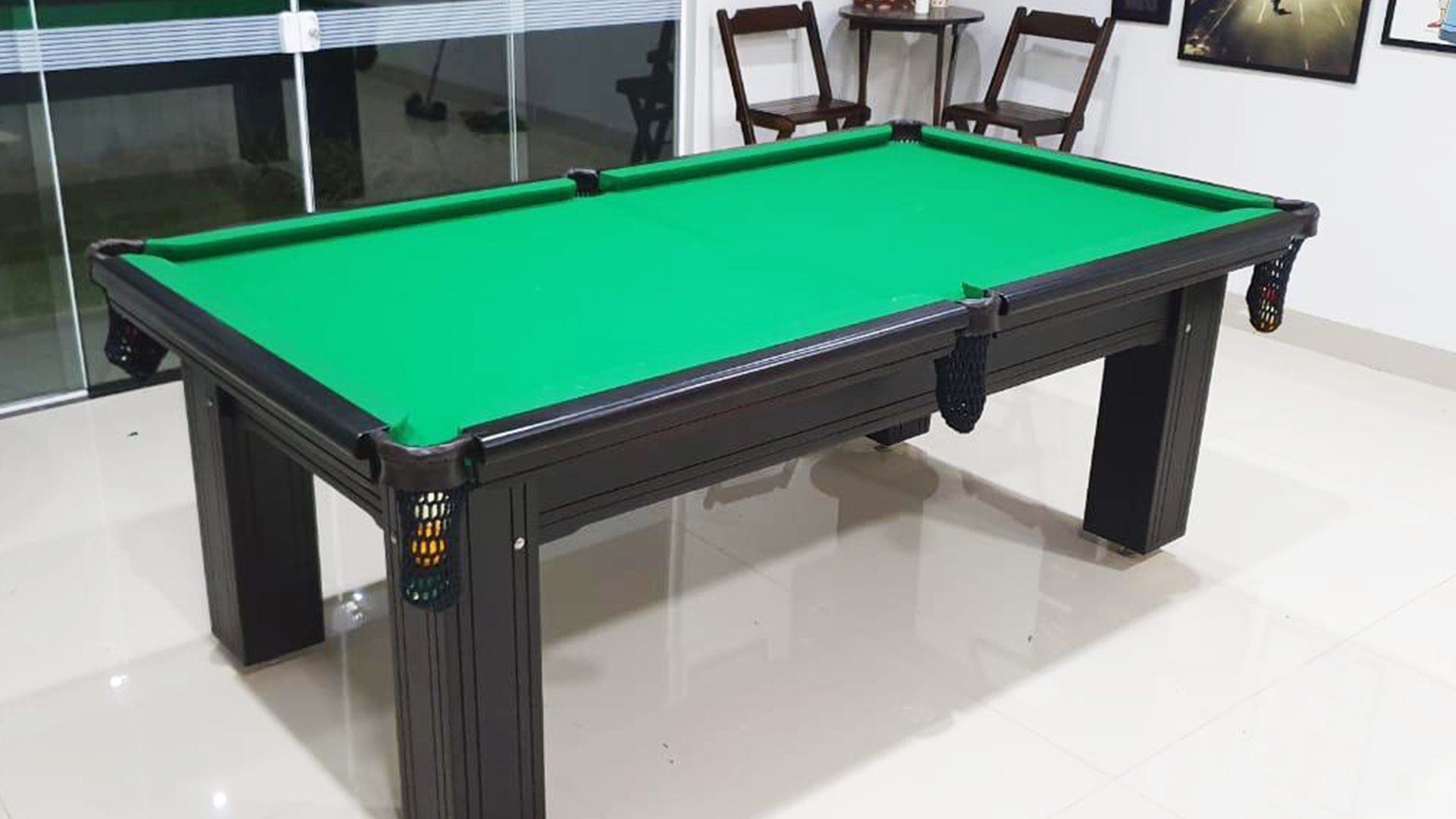 Sarkis Snooker & Pool  Mesas de Sinuca Multifuncionais 3 em 1