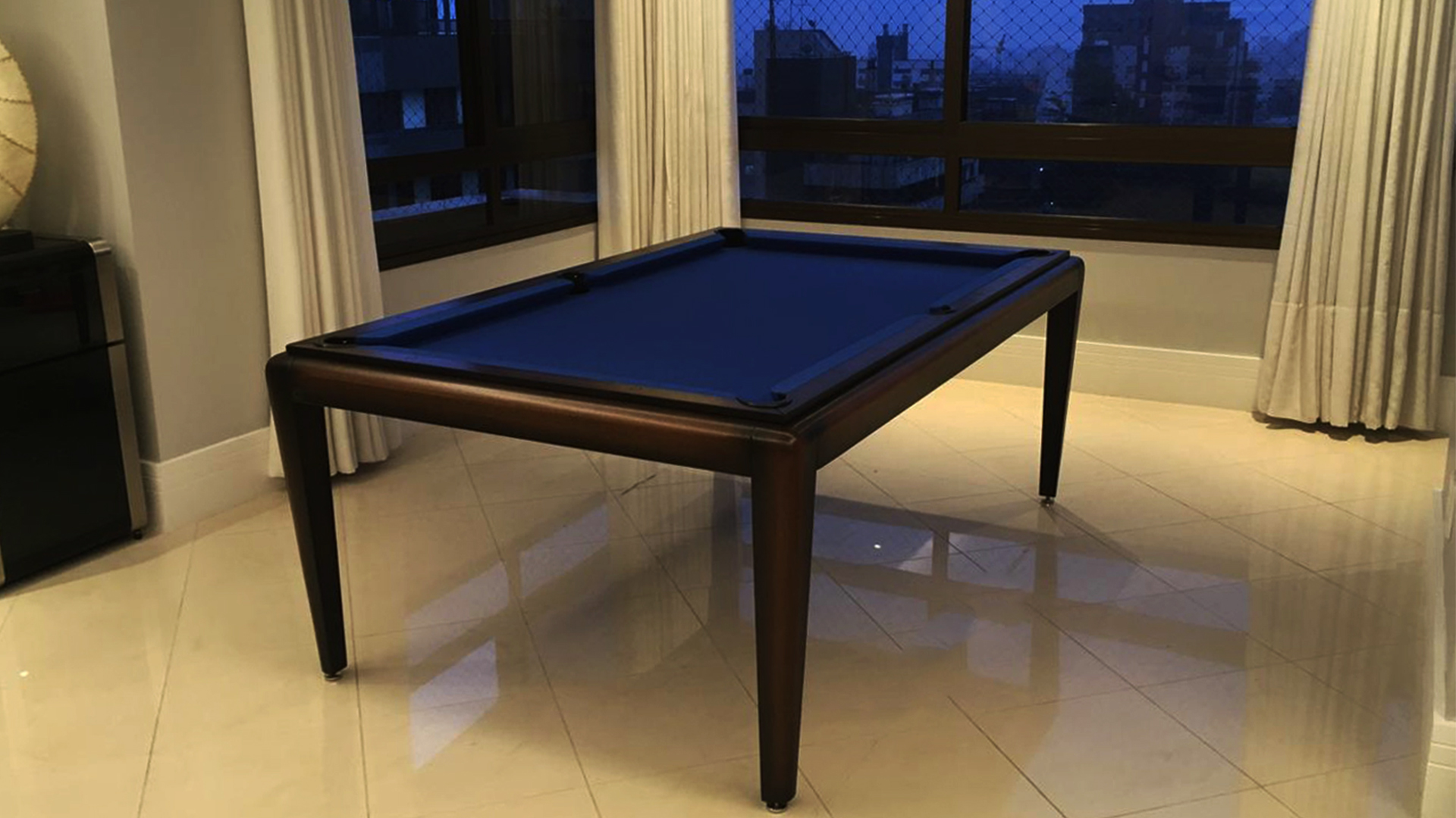 A mesa 7Ball vai atrair muitos olhares capriche nas jogadas. - 7ball